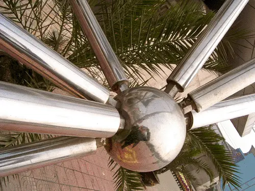 义马水泥厂网架安装